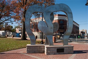 Boxing Gloves/Smoketown Monument