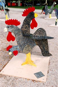 Stop-Action Rooster