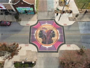 Parkland Plaza Street Mural