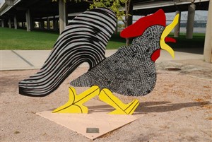 Running Rooster