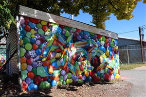 Unknown (Shelby Park Dots Mural)